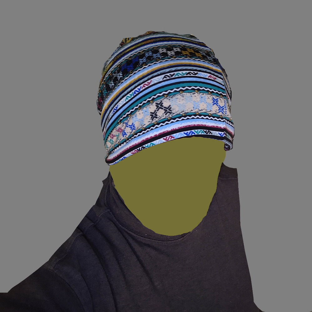 Scully Blue Tribal Design Beanie